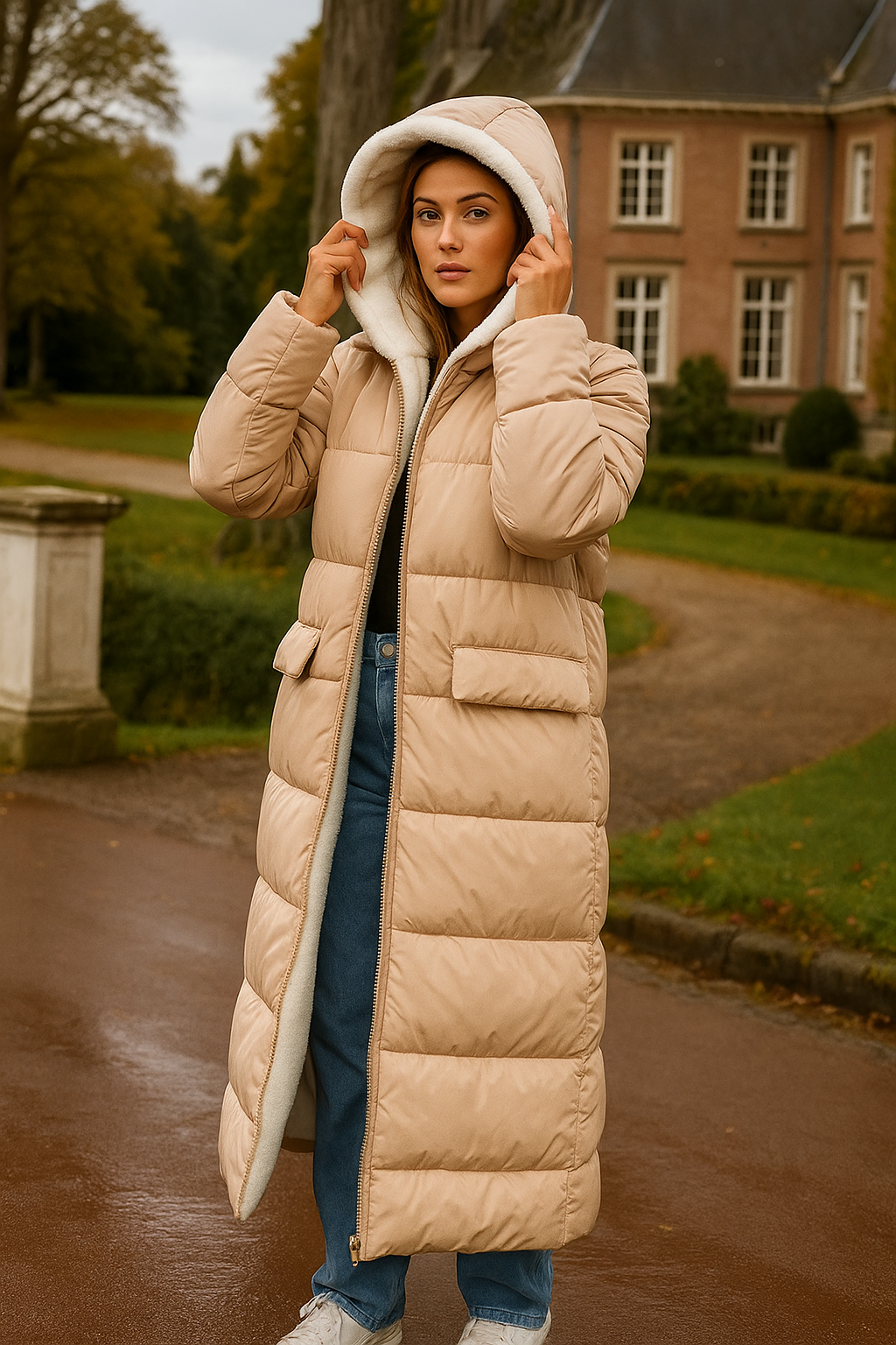 padded women's jacket