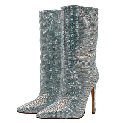 Luxury Women’s Heeled Boots – Elegant & Timeless Design