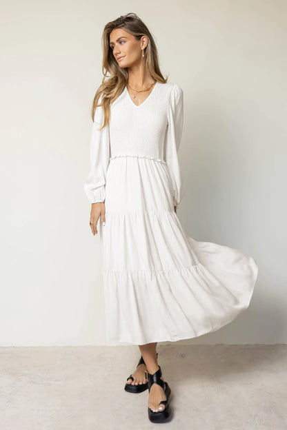 Women's Fashion Casual Long Sleeve Dress