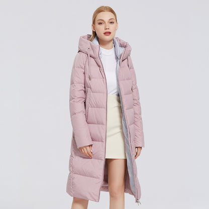 Windproof Zipped Stand Collar Cotton-padded Jacket